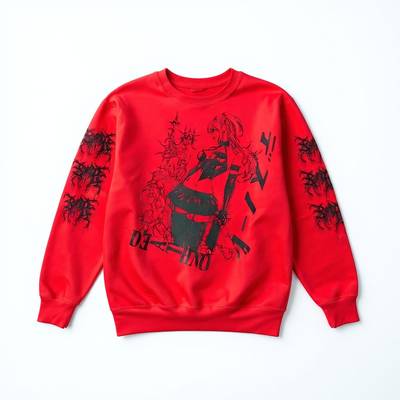 Red sweatshirt