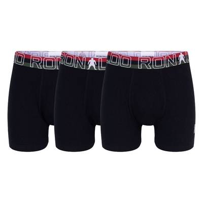 CR7 -Boxers para Menino em Algodão PACK 3 unidades, Elástico Suave