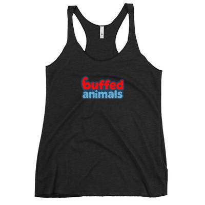 Buffed Animals Logo Women's Racerback Tank