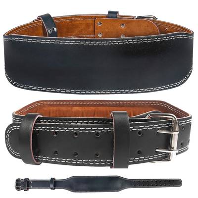 STMEURO - Leather Weightlifting Belt