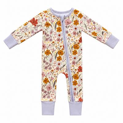 Callie Wildflower - Ribbed Bamboo Zippy