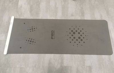 FED FITNESS Smart Yoga Mat – Durable & Sturdy, Extra Thick Non-Slip Surface, Ideal for Yoga, Pilates, and Floor Workouts