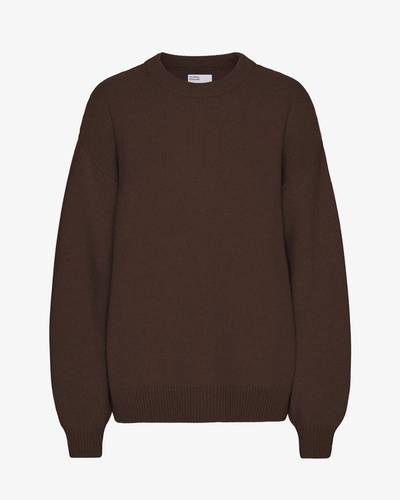 Unisex Oversized Merino Wool Crew Sweater