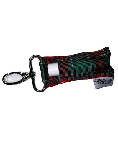 Green and Red Plaid LippyClip®