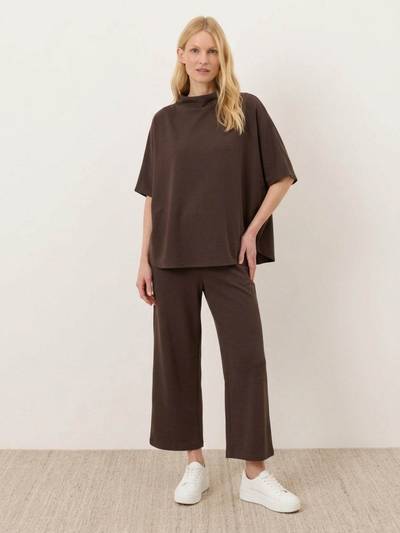Cotton-Blend Capelet Lounge Set