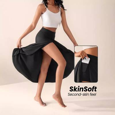 Irregular Temperament Split Elegant Skirt