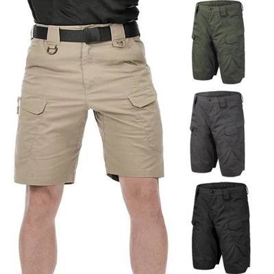 Men’s Tactical Cargo Shorts Quick Dry Multi-Pocket Outdoor Hiking Trekking Shorts