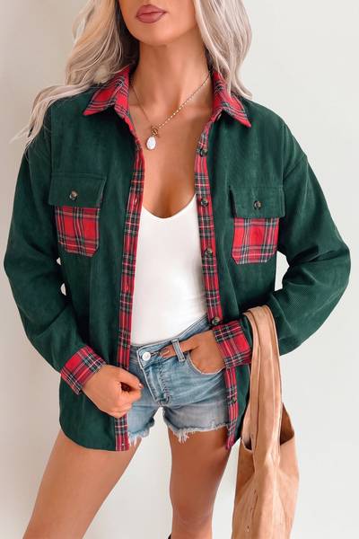 Daisy Reign Plaid Shacket