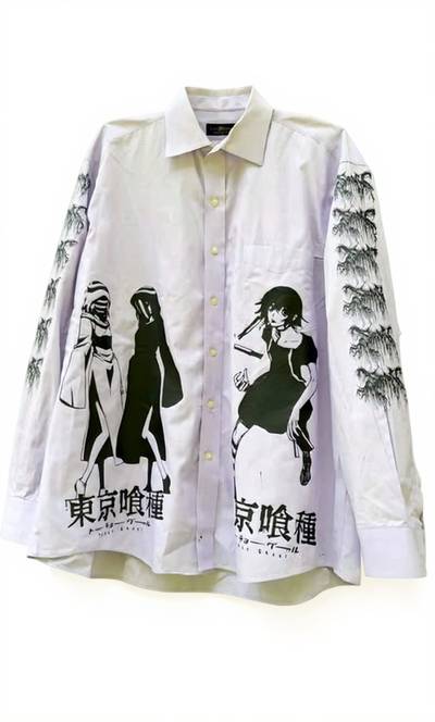 White button-up shirt