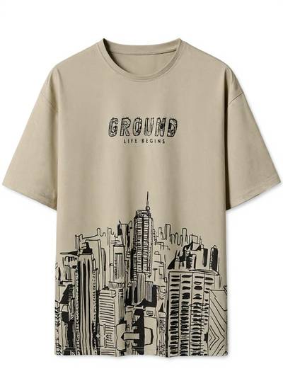 Casual graphic t-shirt