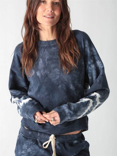 Ronan Pullover - Indigo Chevron