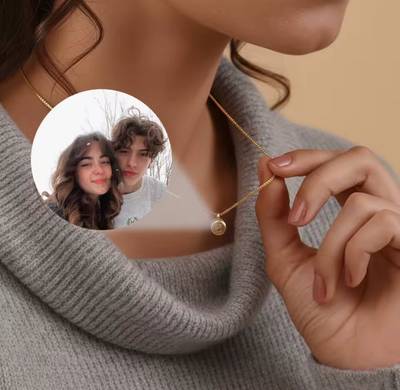 Photo Projection Necklace