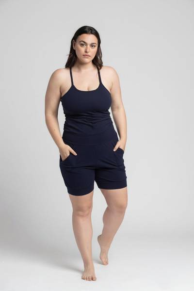 I'mPerfect Organic Cotton Short Yoga Jumpsuit 50%off