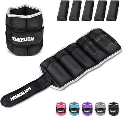 Adjustable Ankle & Wrist Weights Set (2–10 lbs)