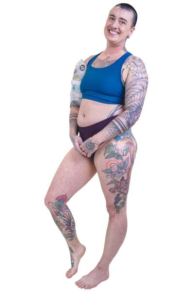 Reversible Lycra Soft Binder - Surge
