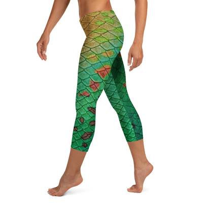 Pumpkinseed Capri Leggings