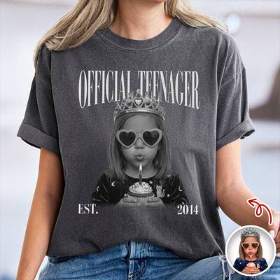 Custom Photo Official Teenager Comfort Shirt Youth Gift, Birthday Gift LM32 669765