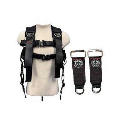Squat Harness V4 with Loading Straps Bundle