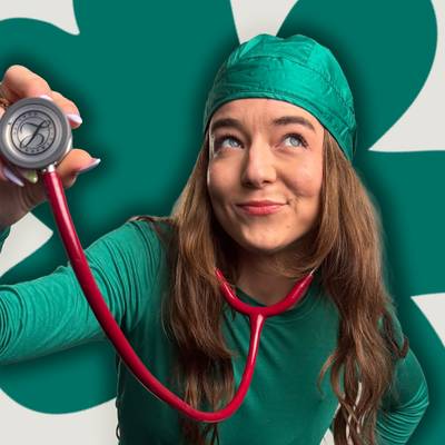 Emerald Scrub Cap