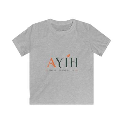 Kids Tee — AYIH Logo Shirt (Feel Better, Live Better)