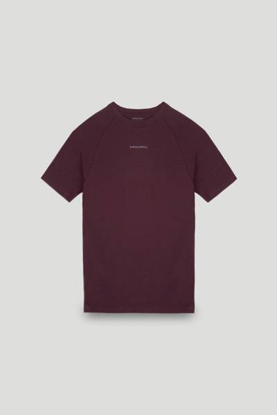 [PF39.Wood] T-Shirt - Mahogany Red