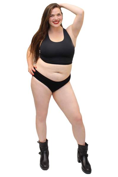 Reversible Lycra Soft Binder - Black