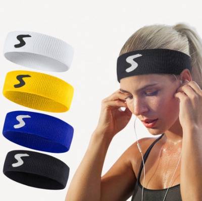 Cotton Fitness Headband – Sweat-Wicking Workout Hair Band