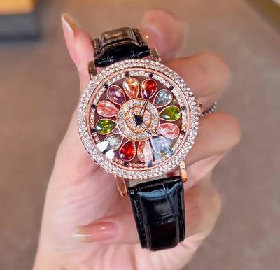 Spinning Diamanté Watch