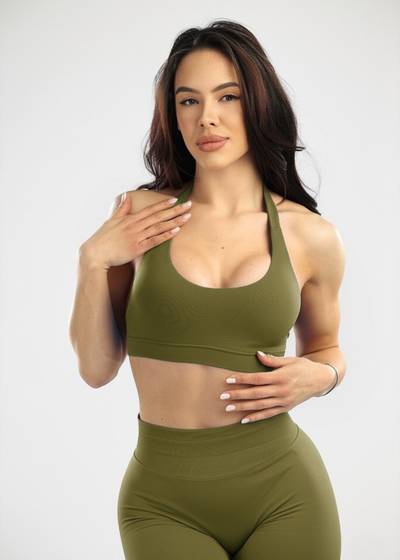 Move Seamless Bra Green