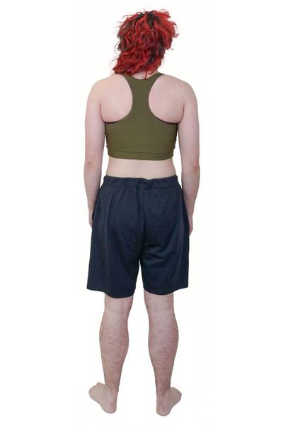 Reversible Lycra Soft Binder - Olive