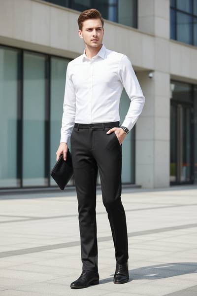 Top Grade Non-ironing New Brand Casual   Relax Fit