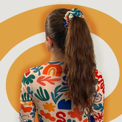 Face the Shapes Scrunchie