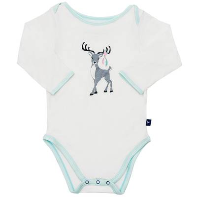 Bamboo onesie - long sleeve - Eve's Deer