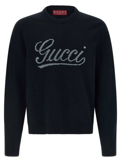 Gucci Blue Wool Cardigan
