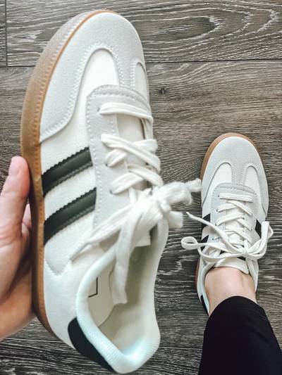 PREORDER: Re-Run Stripe Sneaker- Adult  8.24.26