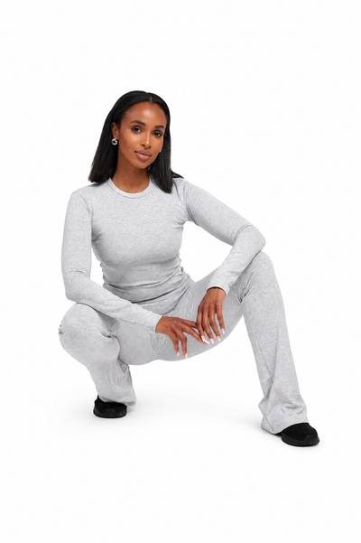 Aläi Flare Foldover Set - Grey