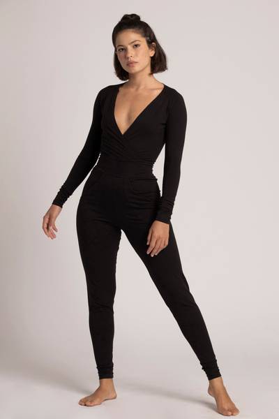 Long Sleeve Yoga Jumpsuit