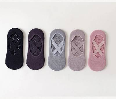AirGrip™ - lot de 5 paires - Chaussettes Antidérapantes Pilates & Yoga