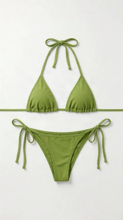 Neon green Micro Bikini
