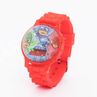 PJ Masks Kids Floating Digital Watch with Flashing Light