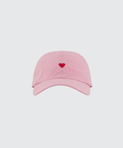 NYLON HEART CAP - SHELL PINK