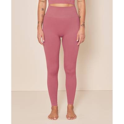 Soft Rib Seamless Legging - Blush