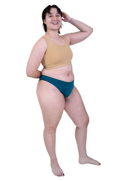 Reversible Lycra Soft Binder - Cashew