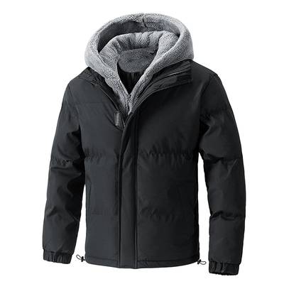 Men's Winter Jacket with Fleece Lining