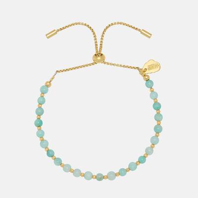 Gold Plated Amazonite Amelia Bracelet