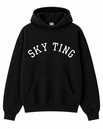 SKYTING Varsity Hoodie - Black