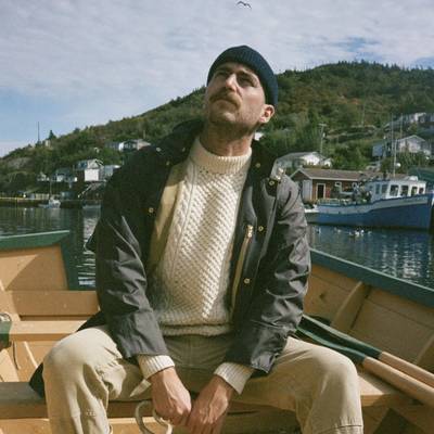 Men's Waterproof Mariner Coat - Peat