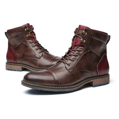 Arnold - Handmade premium leather oxford boots for men