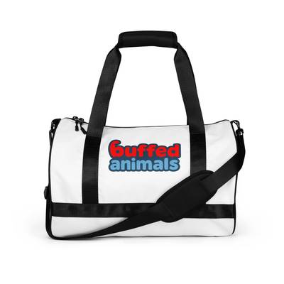 Buffed Animals logo gym bag