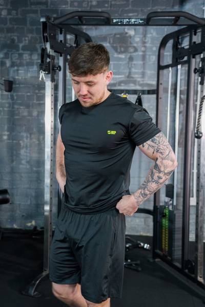 Black Tech Muscle Fit T-Shirt